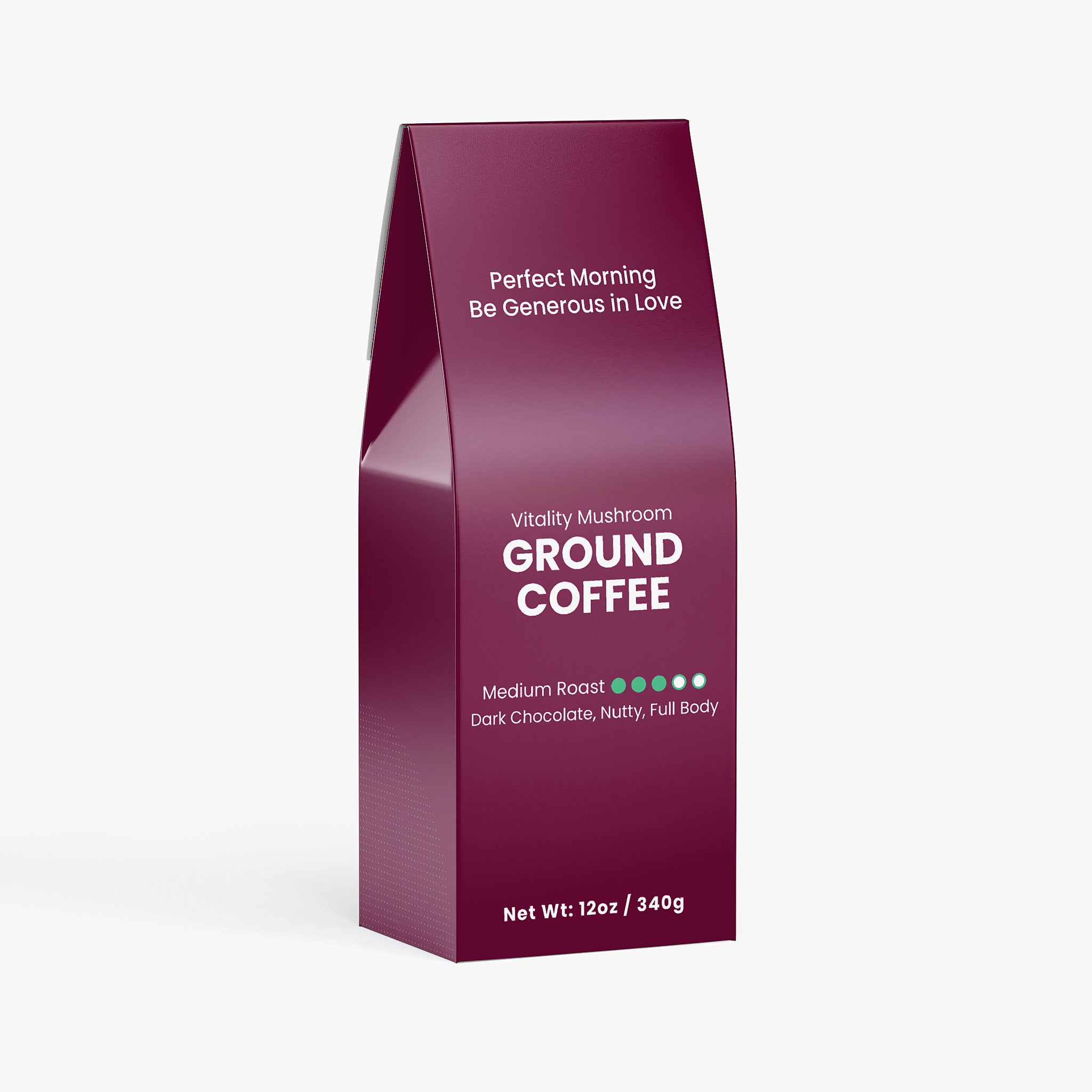Vitality Mushroom Coffee (Medium Roast)